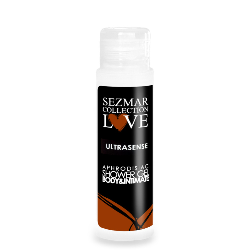 Hristina Přírodní intimní sprchový gel s afrodiziaky ultrasense, 50 ml