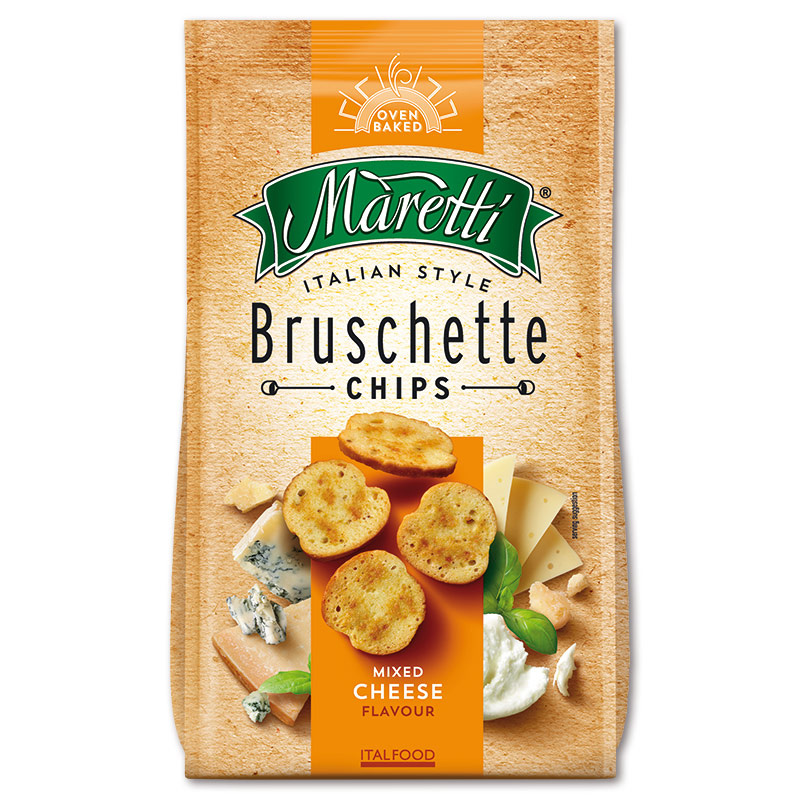 Bruschetta Maretti - čtyři druhy sýrů, 70 g