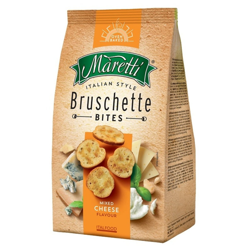 Bruschetta Maretti - čtyři druhy sýrů, 70 g