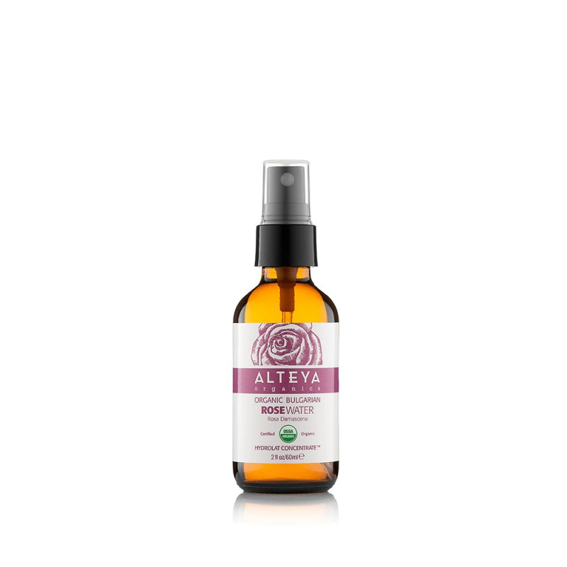 Růžová voda Alteya Organics v skle, 60 ml
