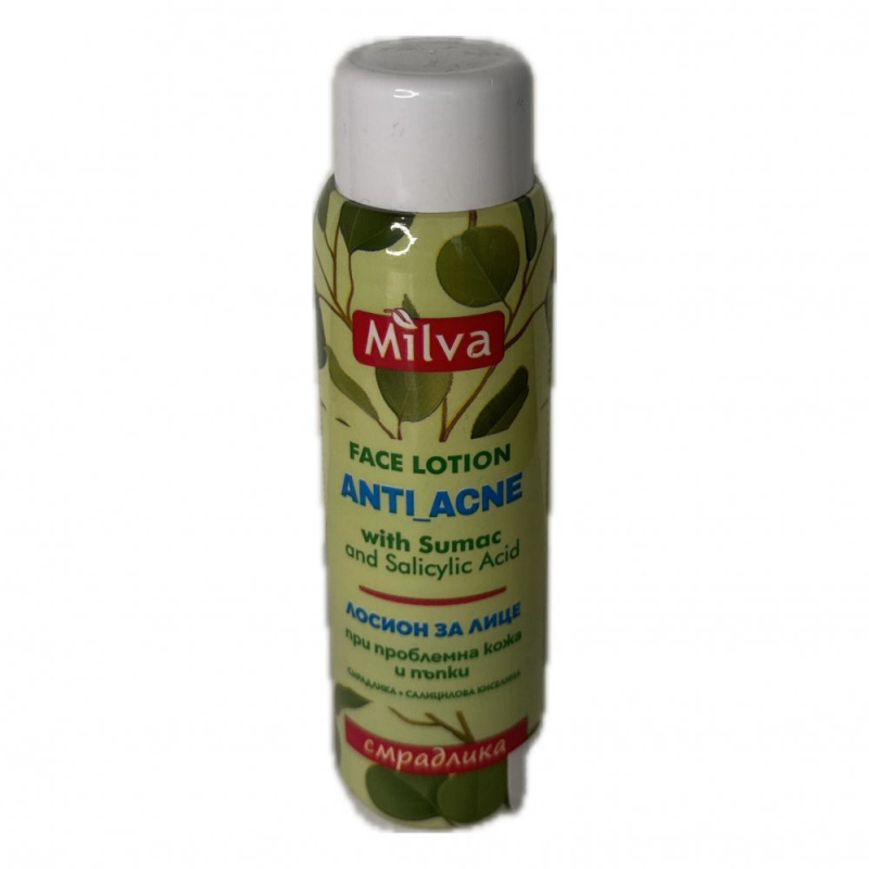 Milva Pleťová voda anti akné škumpa, 100 ml