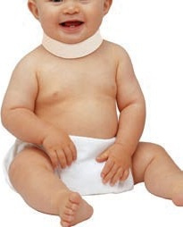 Medtextile Dětský krční límec fixační měkký 1002 béžová SIZE I Varianta: béžová, SIZE II