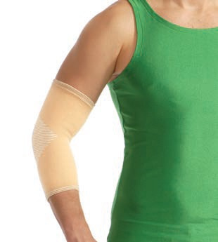 Medtextile Bandáž lokte elastická béžová S, M, L, XL Varianta: béžová, XL