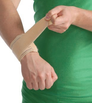 Medtextile Bandáž zápěstí s fixačním páskem 8512 béžová S/L