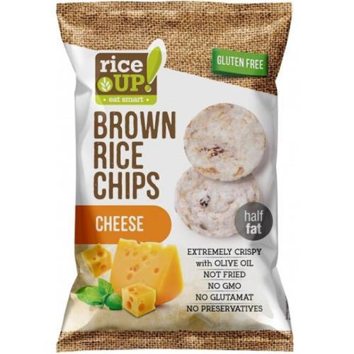 Rice Up rýžové chipsy se sýrem 60g