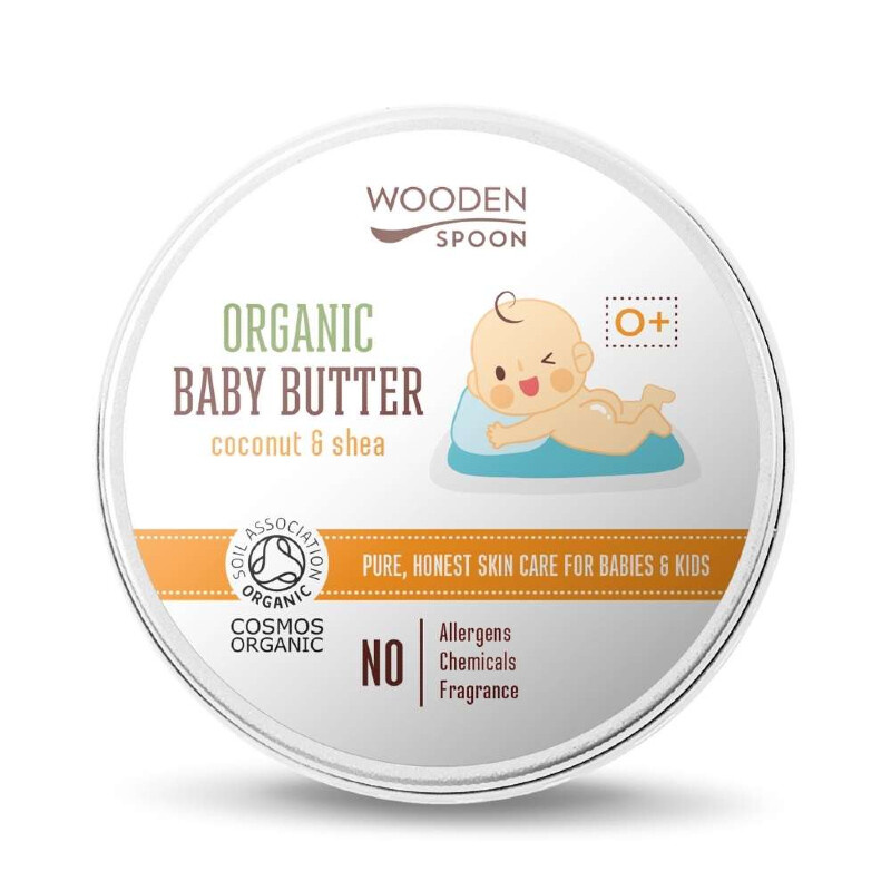 WoodenSpoon Dětské tělové máslo Wooden Spoon 100 ml