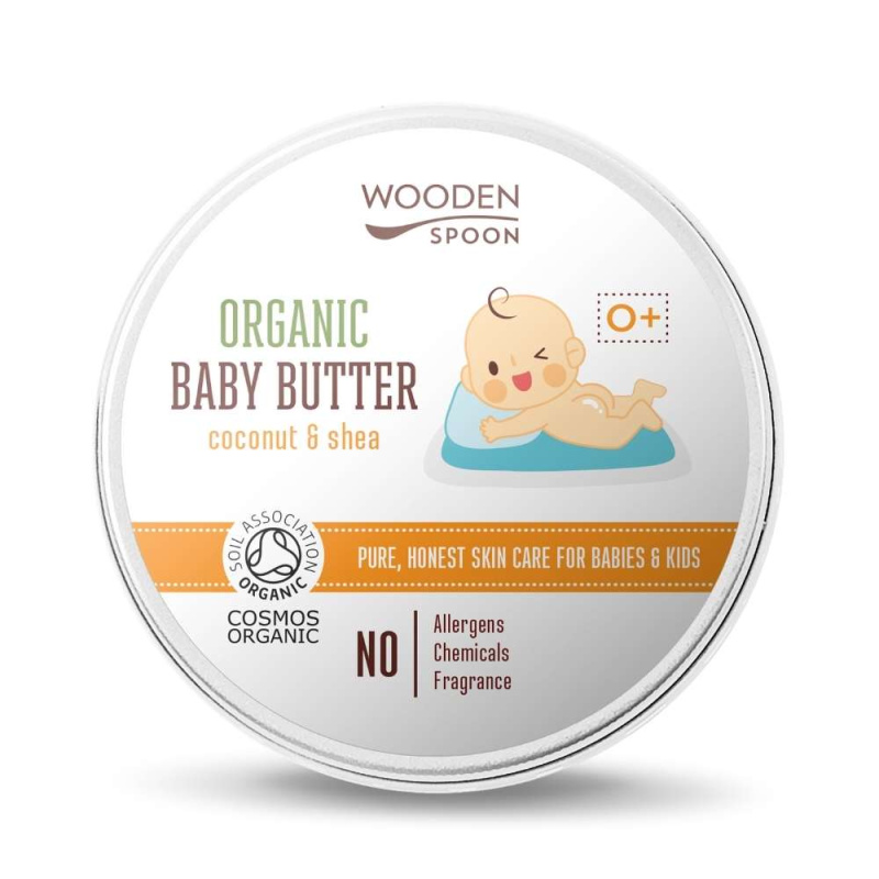 WoodenSpoon Dětské tělové máslo Wooden Spoon 100 ml