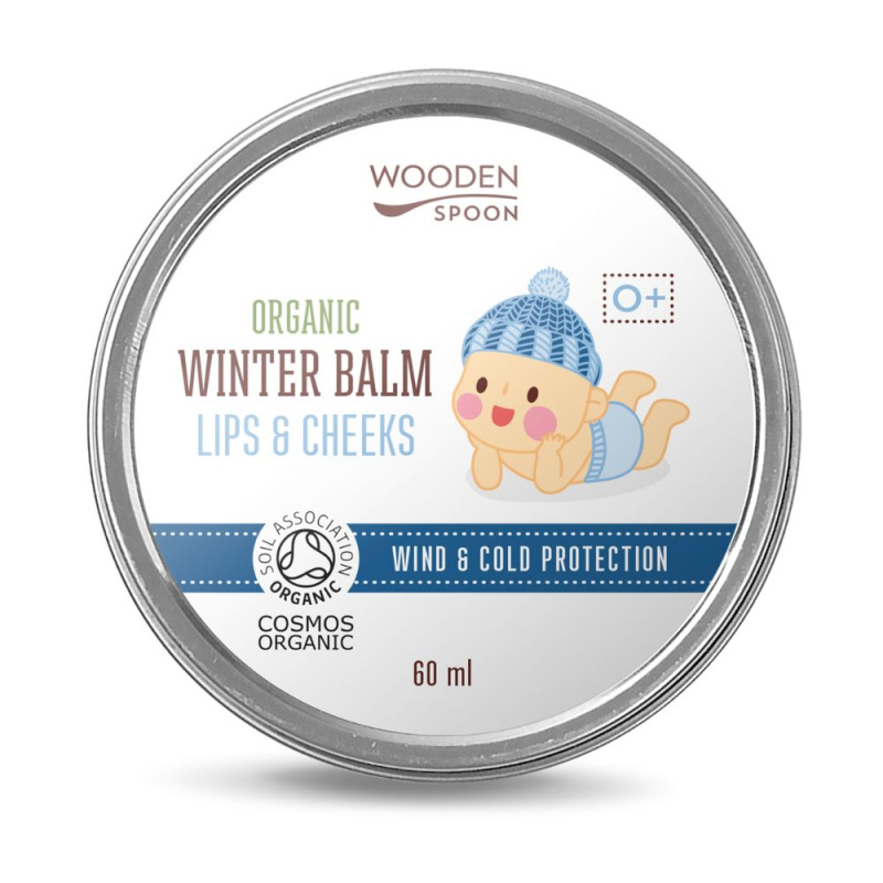WoodenSpoon Dětský balzám na rty a tváře WoodenSpoon, 60 ml