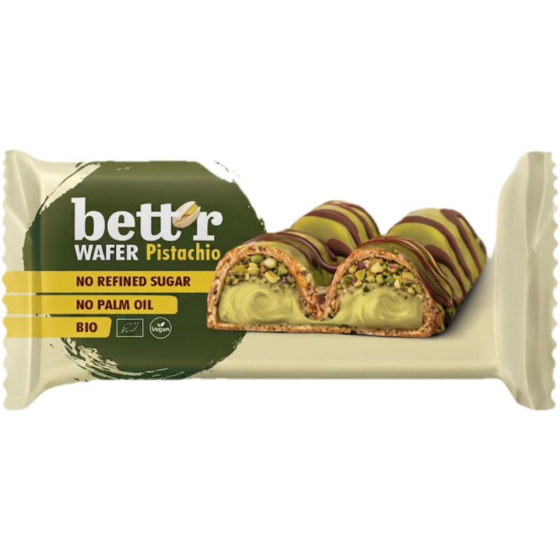 Bett'r BIO Oplatka s pistáciovým krémem