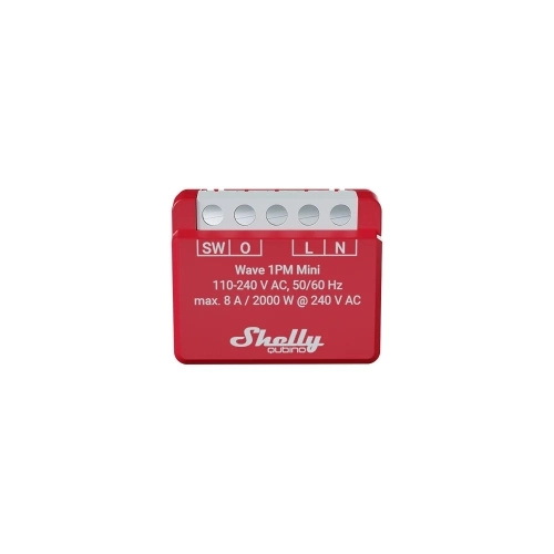 Spínací modul Shelly Wave 1PM Mini Z-Wave