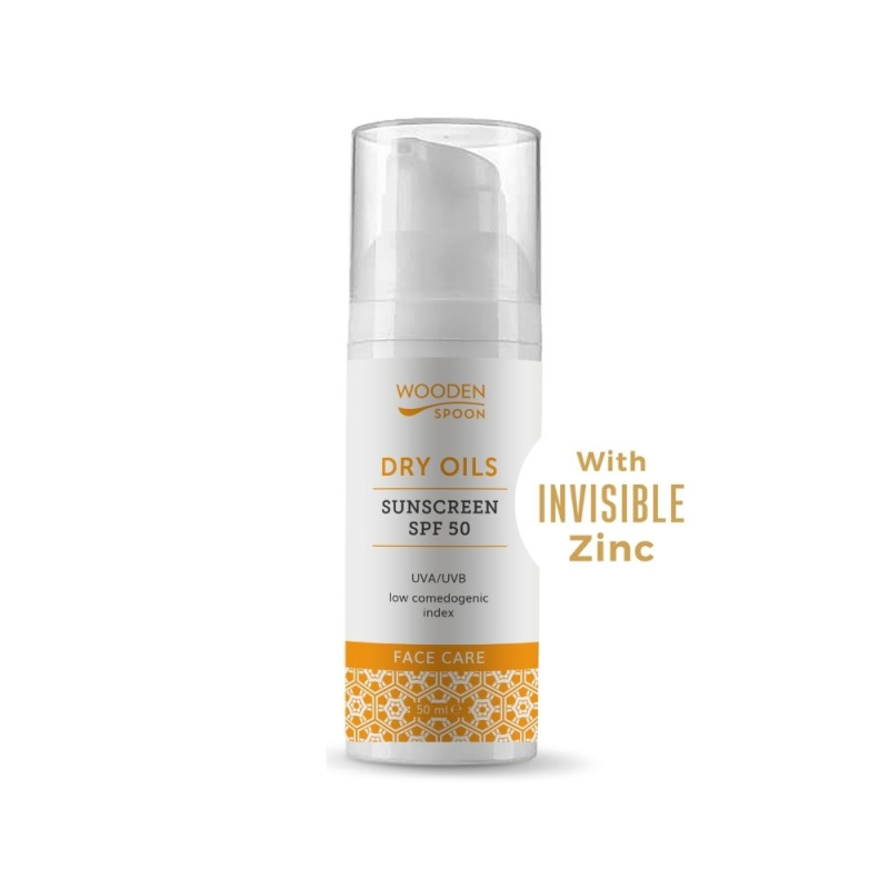 WoodenSpoon Opalovací krém na obličej s nízkým komedogenním indexem, 50ml