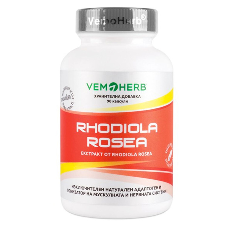 VemoHerb Rhodiola Rosea 90 kapslí