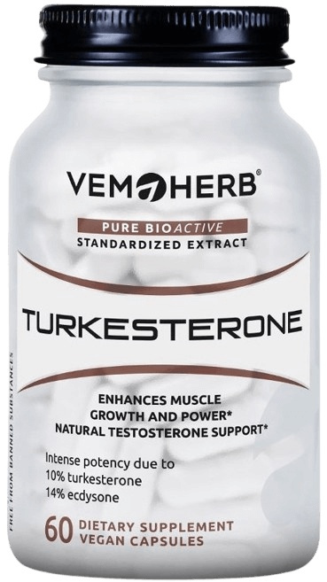 VemoHerb | Turkesterone - 60 kapslí (Wemoherb)