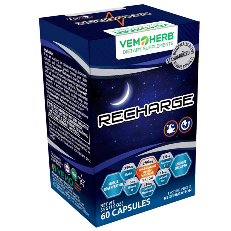 VemoHerb Recharge 60 kapslí