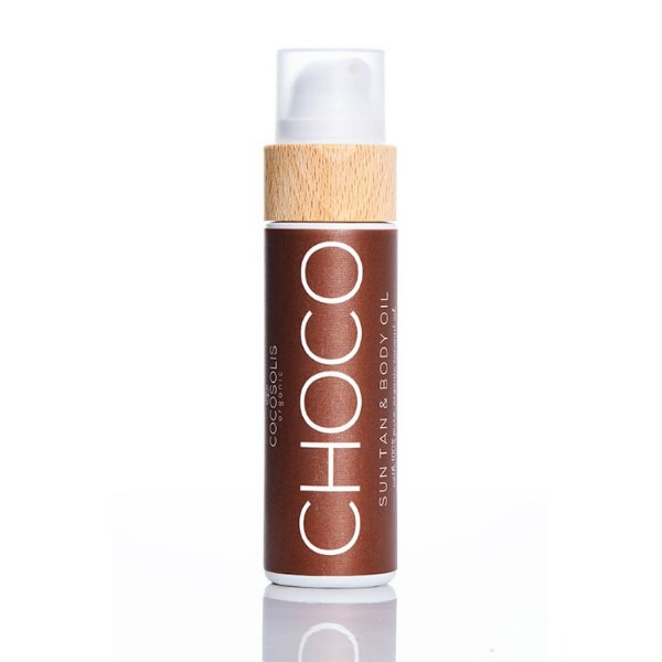 COCOSOLIS Čokoládový opalovací olej pro podporu opálení organic, 110 ml