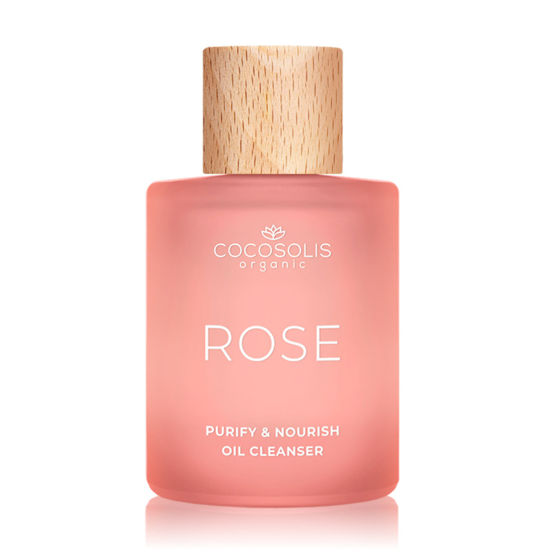 COCOSOLIS ROSE Purify & Nourish Oil Cleanser čisticí pleťový olej s vyživujícím účinkem 50 ml