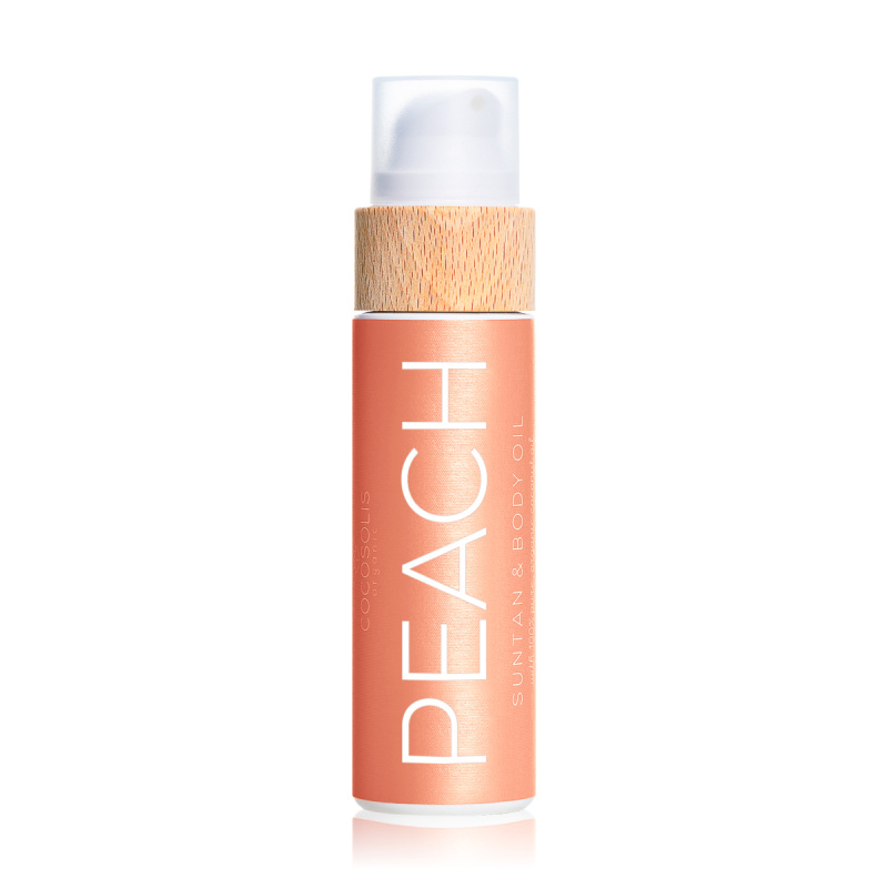 COCOSOLIS PEACH pečující a opalovací olej s vůní Peach 110 ml