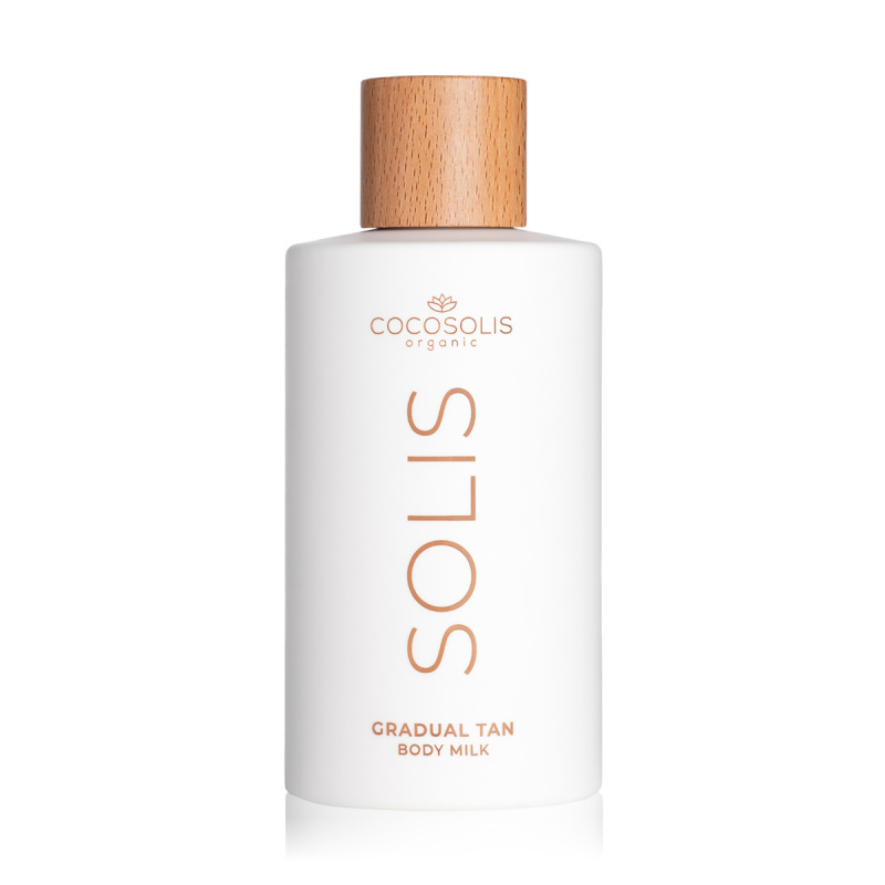COCOSOLIS SOLIS Gradual Tan Body Milk samoopalovací mléko pro postupné opálení s vůní Caramel Latte 200 ml