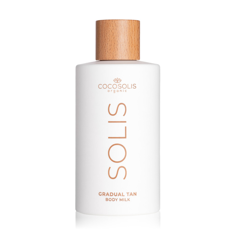 COCOSOLIS SOLIS Gradual Tan Body Milk samoopalovací mléko pro postupné opálení s vůní Caramel Latte 200 ml