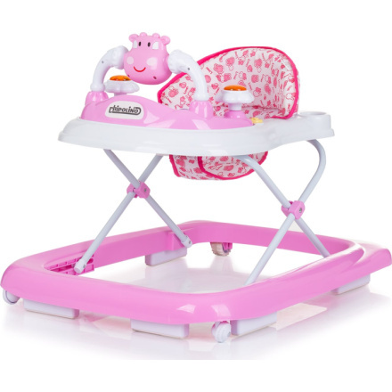 Chipolino Chodítko interaktivní Little Cow Pink