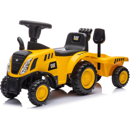 Odrážedlo traktor CAT značky Chipolino žlutý