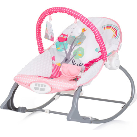 CHIPOLINO Dětské houpací křesílko Melody Pink