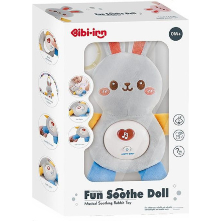 Chipolino plyšový usínáček Rabbit Grey