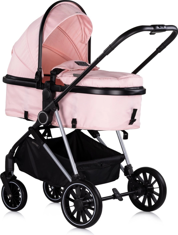 Kombinovaný kočárek 2v1 Aura Pink Marshmallow