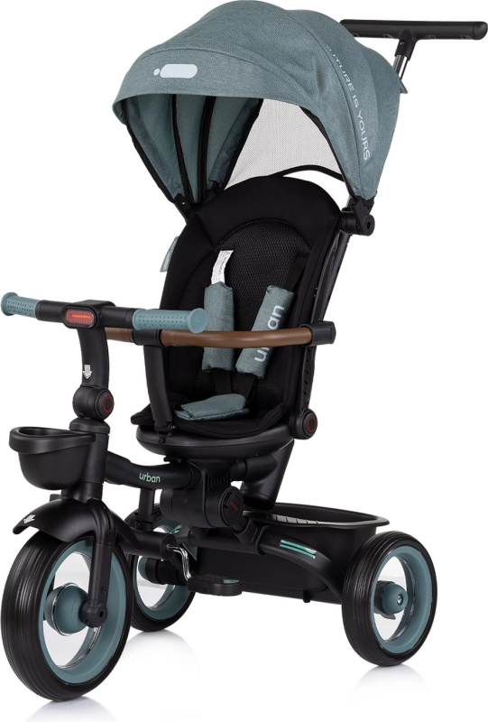 Tříkolka se stříškou Urban 2v1 Basil od Chipolino