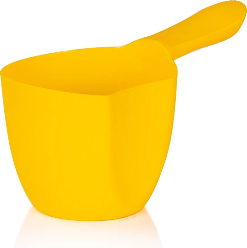 Oplachovací kelímek do koupele Chipolino Little Fish žlutý