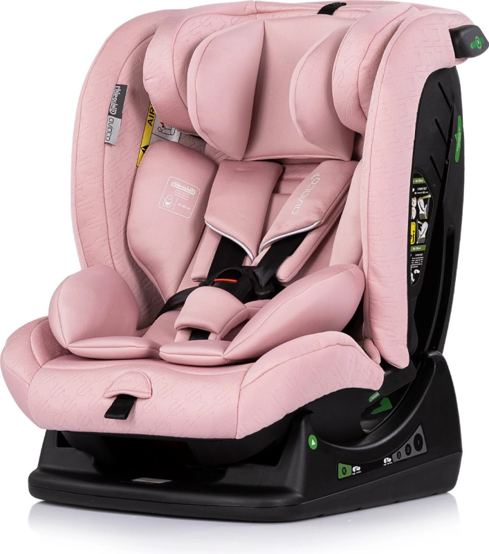 Autosedačka Chipolino Aviato i-Size 40-150cm Růžová Marshmallow