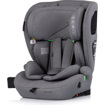 Autosedačka CHIPOLINO Tycoon i-Size 76–150 cm s ISOFIX, šedá