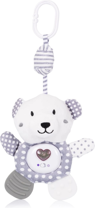 plyšová hračka na kočárek a postýlku teddy bear od chipolino