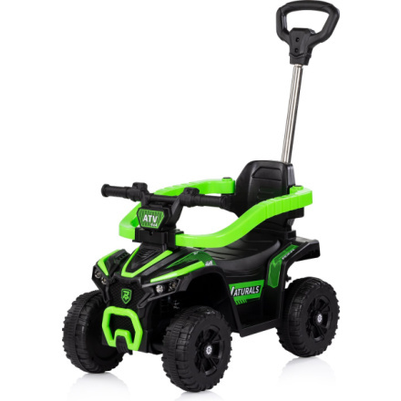 Odrážedlo s vodicí tyčí ATV zelené CHIPOLINO