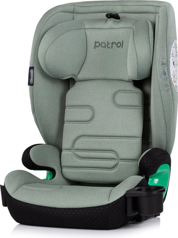 Autosedačka Chipolino Patrol i-Size isofix matcha (100–150 cm)