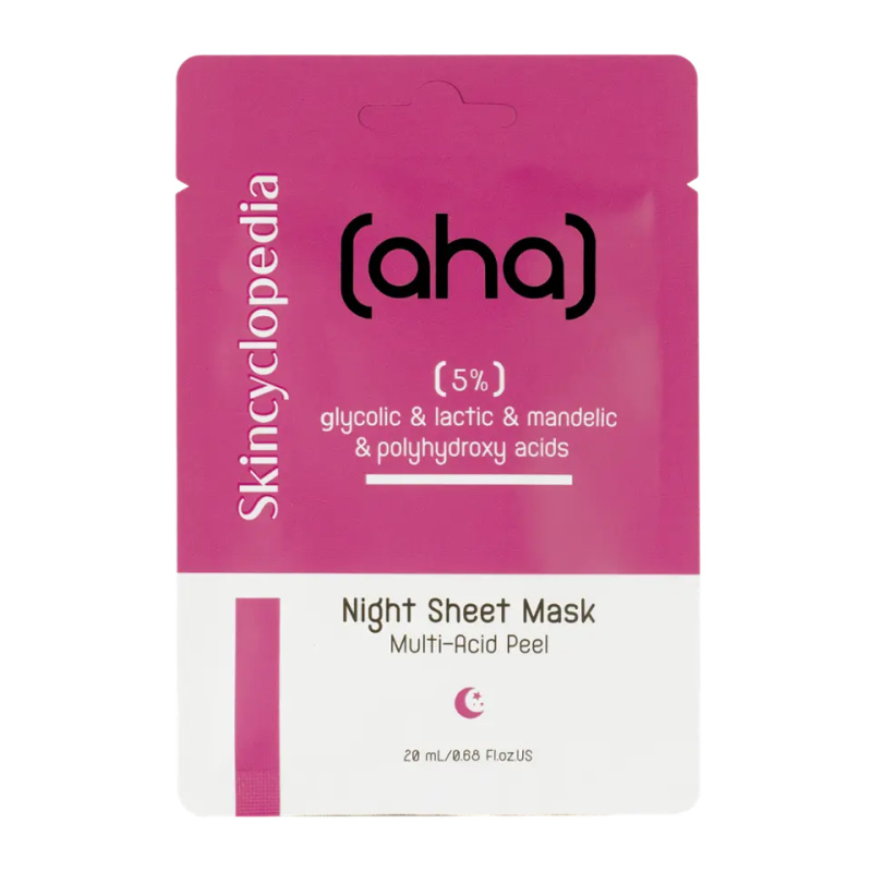 Skincyclopedia Night Sheet Mask plátýnková maska na noc 20 ml