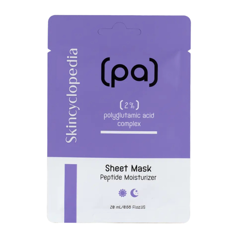 Skincyclopedia Peptide Moisturizer hydratační plátýnková maska 20 ml
