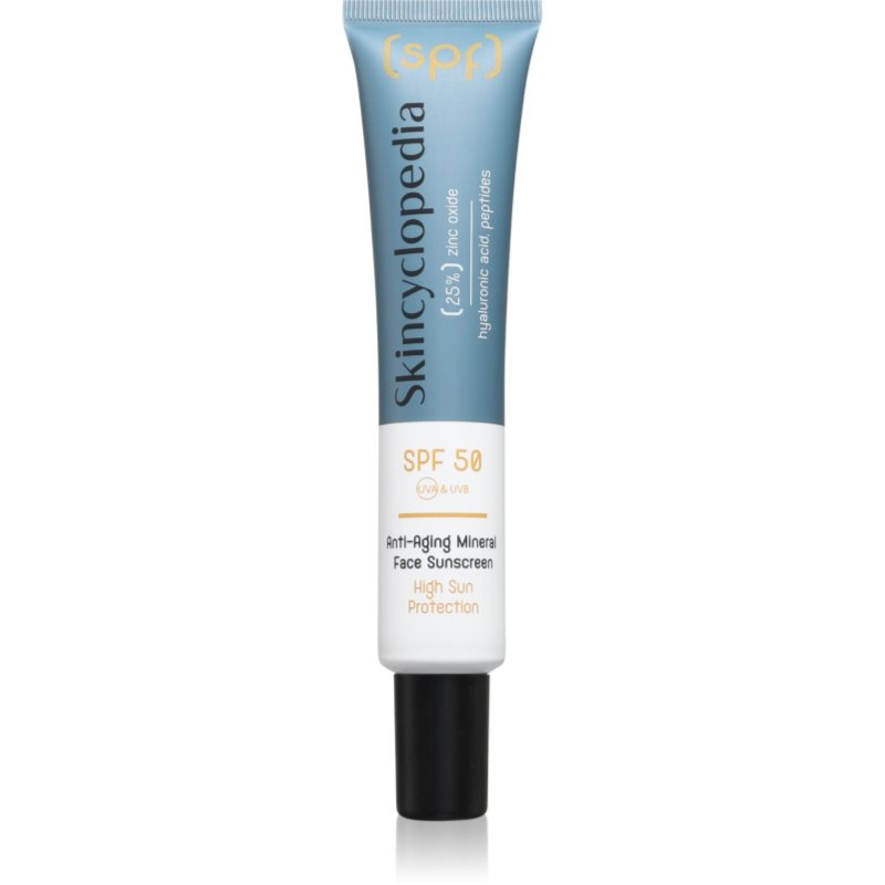 Skincyclopedia Anti-Aging Mineral Face Sunscreen krém proti stárnutí SPF 50 40 ml