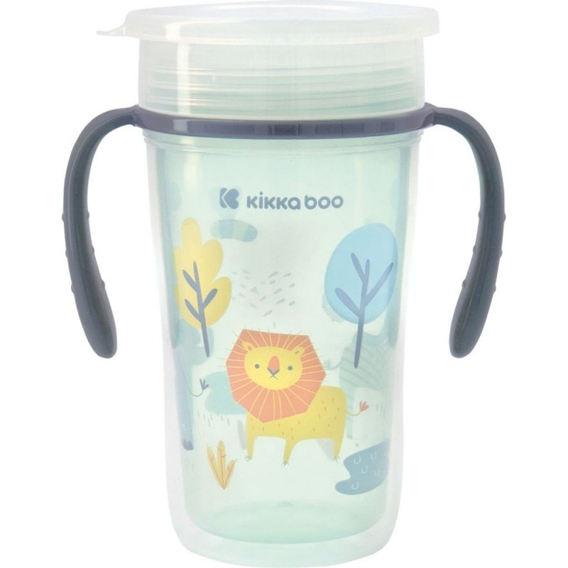 KikkaBoo Hrnek trénovací 300 ml od 12 měs. Lion
