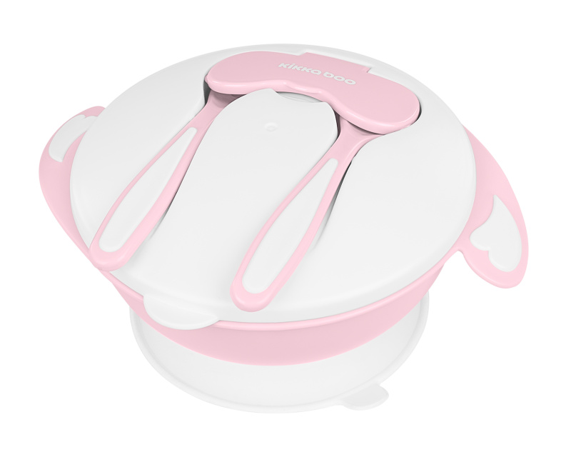KikkaBoo Miska 4 v 1 Pink
