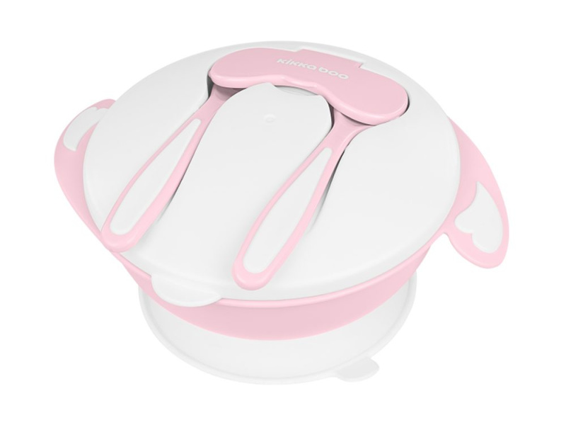 KikkaBoo Miska 4 v 1 Pink