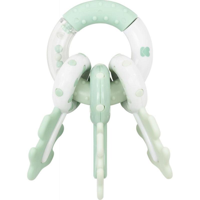 Kikkaboo Rattle Keychain chrastítko 3 m+ Mint 1 ks