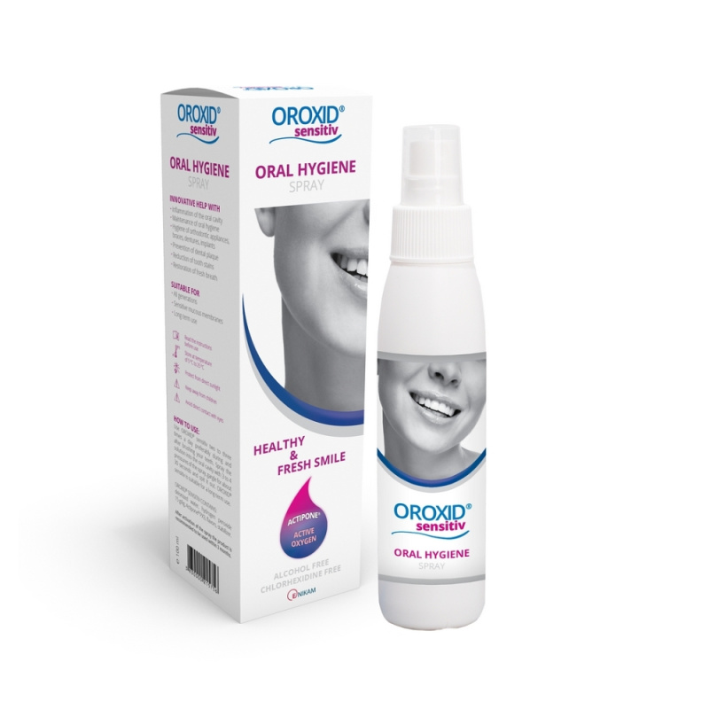 OROXID Sensitiv sprej pro ústní hygienu a hojení 100 ml