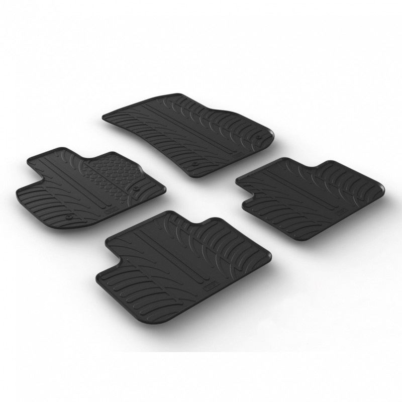 Gumové autokoberce BMW X3 2017-2024 (G01) / iX3 2021- (G08)