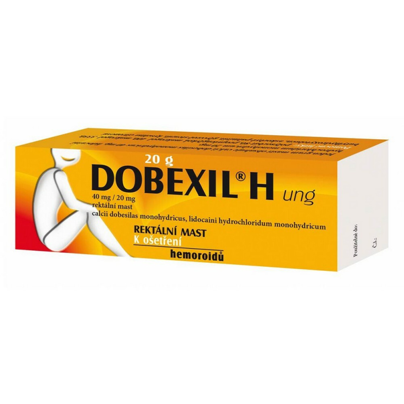 DOBEXIL H UNG 40MG/20MG Rektální  mast 1X20G