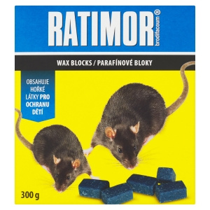 Ratimor 300 g parafinované bloky