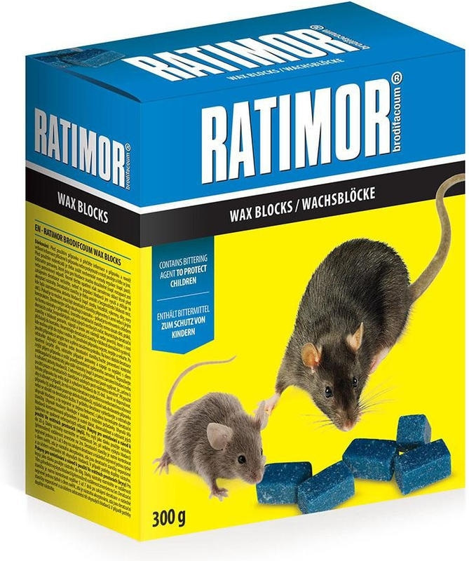 Ratimor 300 g parafinované bloky