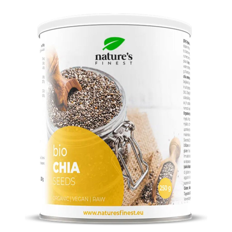 NutrisSlim Bio Chia semínka, 250 g