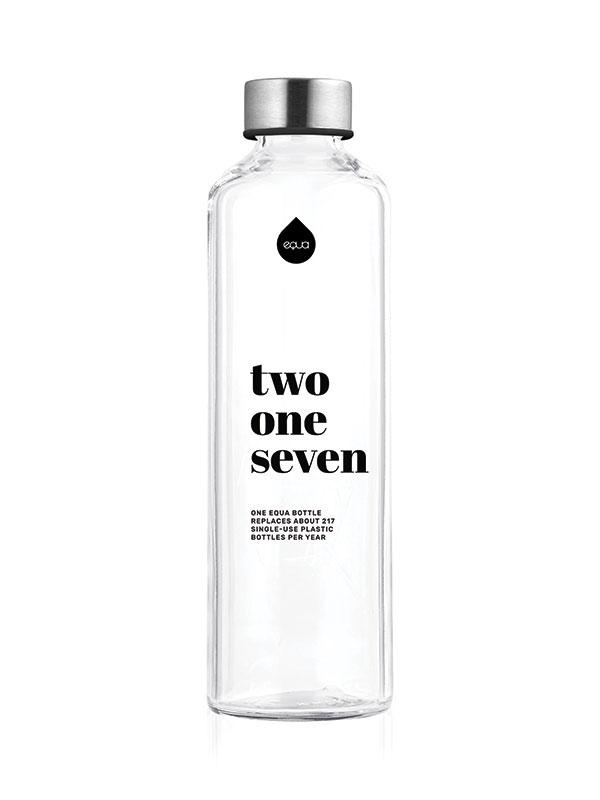Skleněná lahev EQUA 217 Black 750 ml