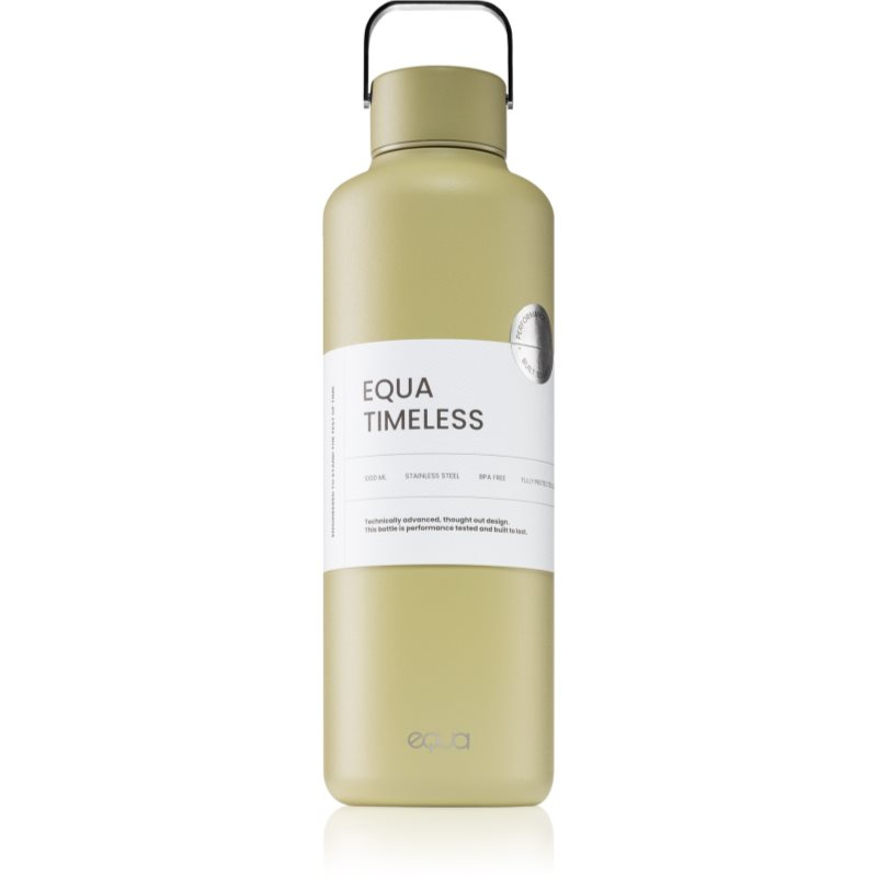 Equa Timeless nerezová láhev na vodu barva Matcha 1000 ml